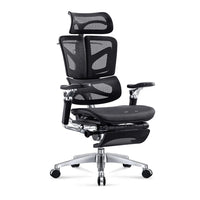 HKM-931411 Ergonomic High Back Mesh Office Chair with Adjustable 7D Armrests and Contemporary Design