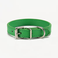 HKM-9314877 PU Dog Collar - Size S 1.0*30, Size M 1.5*30, Durable and Comfortable Design
