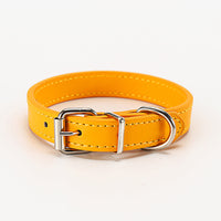 HKM-9314877 PU Dog Collar - Size S 1.0*30, Size M 1.5*30, Durable and Comfortable Design