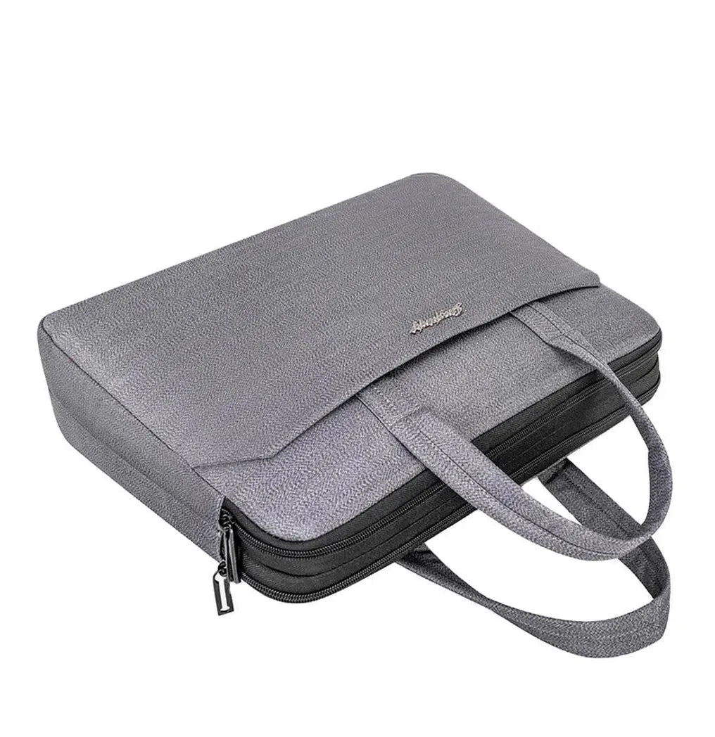 HKM-931667 Professional Waterproof Laptop Briefcase for Business Men, Customizable Logo, Polyester Material