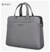 HKM-931667 Professional Waterproof Laptop Briefcase for Business Men, Customizable Logo, Polyester Material