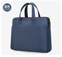 HKM-931667 Professional Waterproof Laptop Briefcase for Business Men, Customizable Logo, Polyester Material