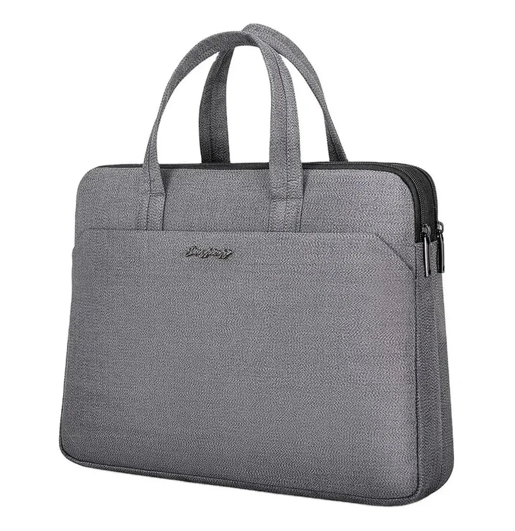 HKM-931667 Professional Waterproof Laptop Briefcase for Business Men, Customizable Logo, Polyester Material