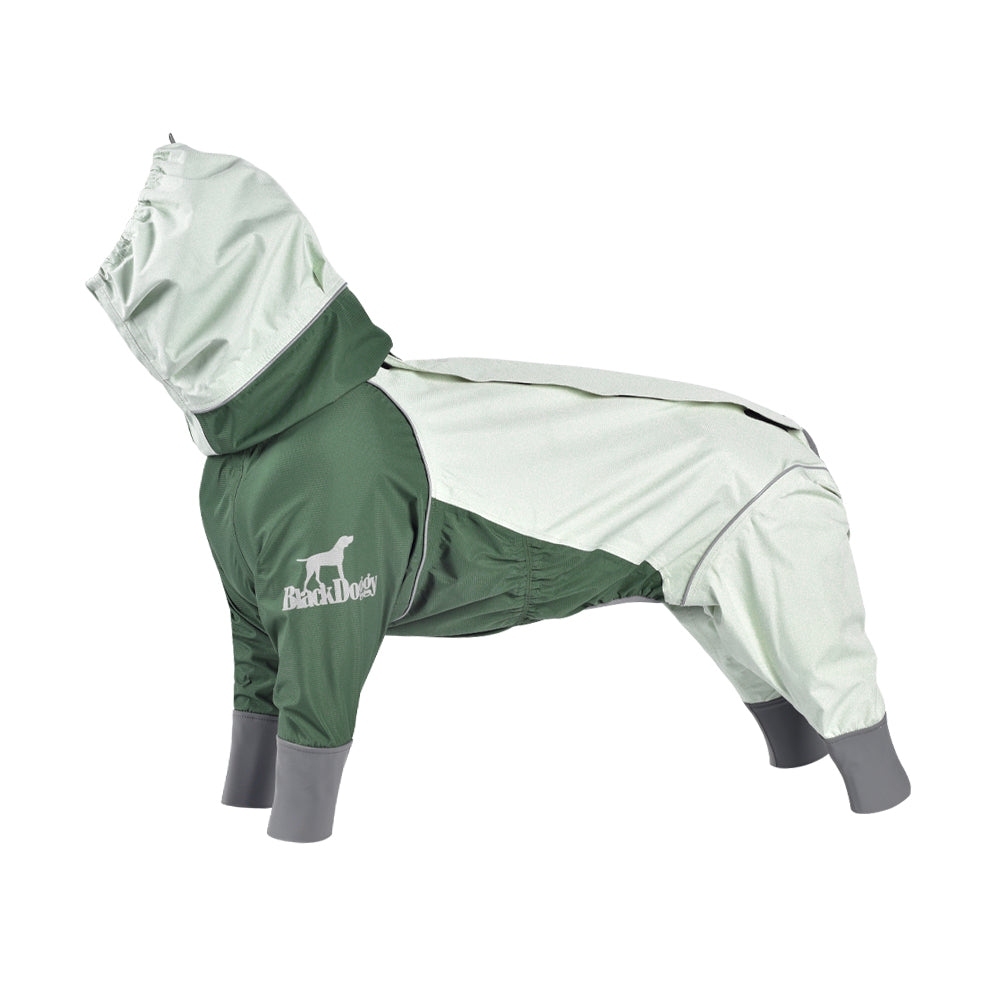 HKM-9317437 Waterproof Pet Dog Raincoat Jacket with Reflective Features - Available in Multiple Sizes