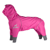 HKM-9317437 Waterproof Pet Dog Raincoat Jacket with Reflective Features - Available in Multiple Sizes