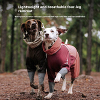 HKM-9317437 Waterproof Pet Dog Raincoat Jacket with Reflective Features - Available in Multiple Sizes