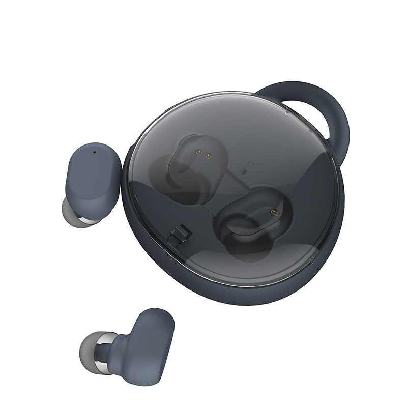 HKM-931795 Wireless Bluetooth Headset with Battery Display, Voice Control, and Call Function - Stereo Earplugs in Pink, Black, and Red