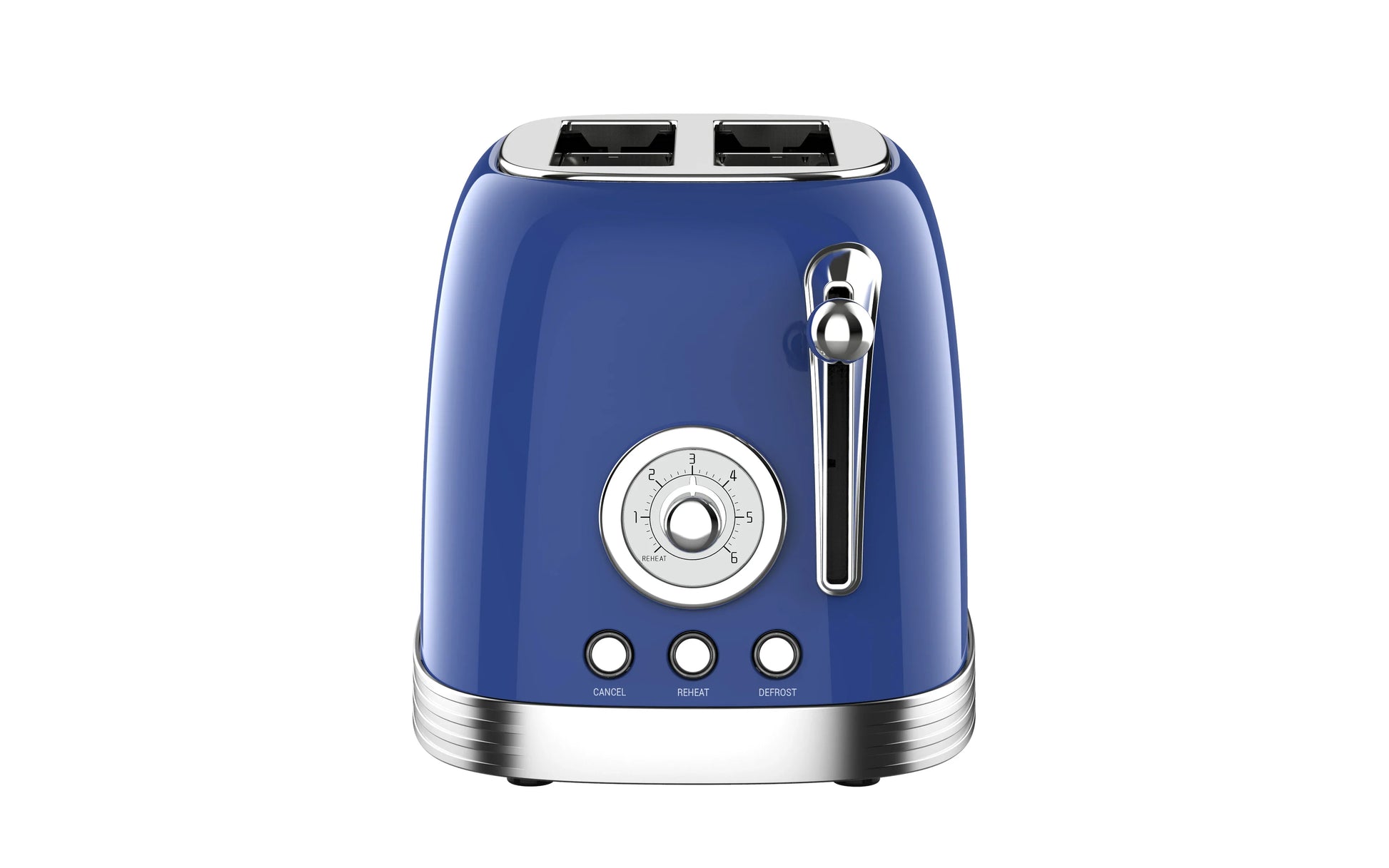 HKM-931859 Electric 2-Slice Bread Toaster for Toast and Arepas - Kitchen Appliance