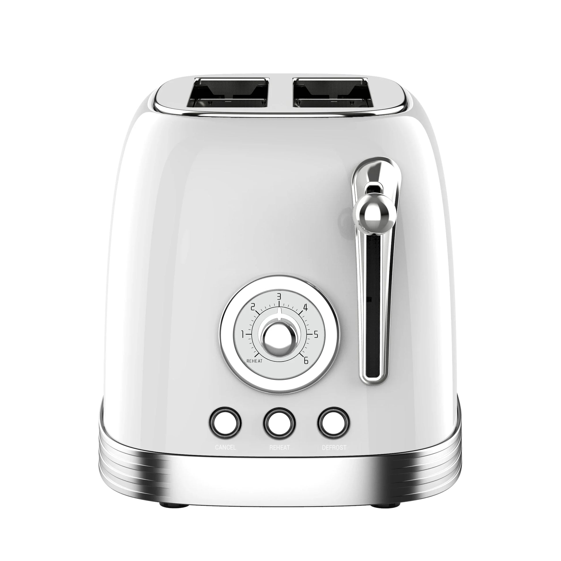HKM-931859 Electric 2-Slice Bread Toaster for Toast and Arepas - Kitchen Appliance