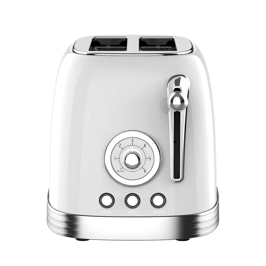 HKM-931859 Electric 2-Slice Bread Toaster for Toast and Arepas - Kitchen Appliance