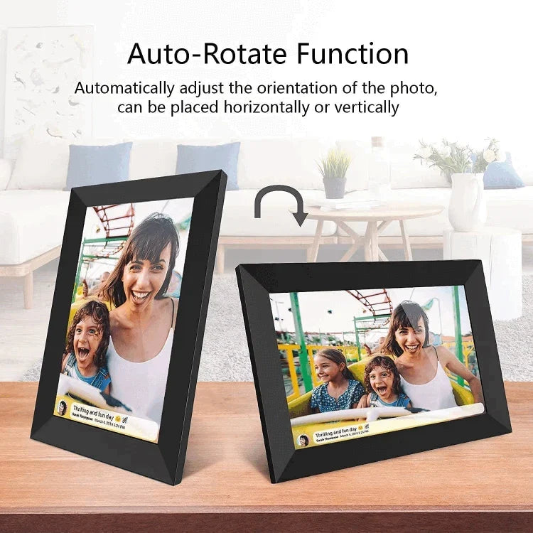 HKM-931987 10 Inch WiFi LCD Digital Photo Frame with Cloud Access and Free Picture Downloads