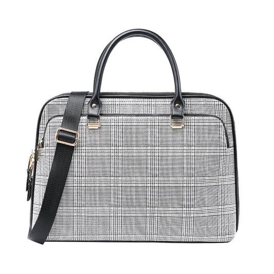 HKM-931987 Stylish Portable Synthetic Leather Computer Bag for Business and Travel