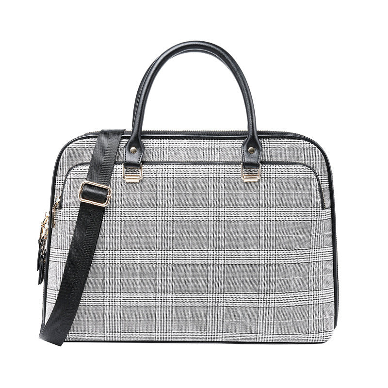 HKM-931987 Stylish Portable Synthetic Leather Computer Bag for Business and Travel