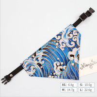 HKM-9320253 Cute Triangle Pet Scarf & Cat Collar for Small Dogs and Kittens - Adjustable Sizes Available