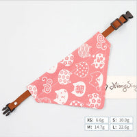 HKM-9320253 Cute Triangle Pet Scarf & Cat Collar for Small Dogs and Kittens - Adjustable Sizes Available