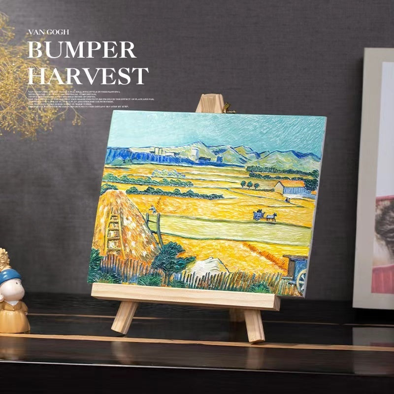 HKM-932051 Three-Dimensional Handmade Gypsum Relief Painting DIY Set for Ages 0-3