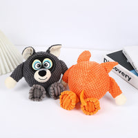 HKM-9322301 Durable Plush Dog Toy for Teeth Grinding and Cleaning - 27x24cm