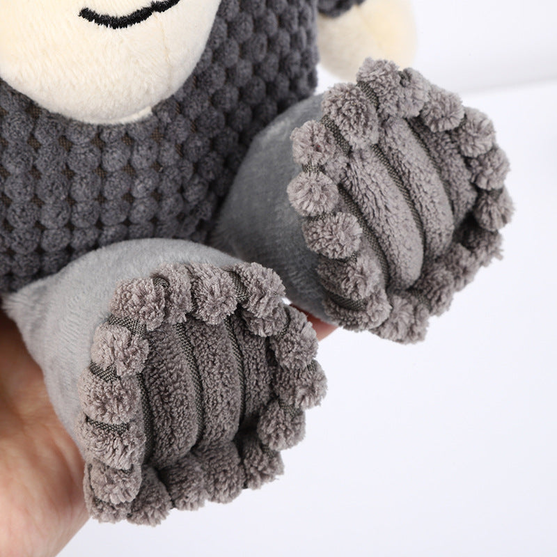 HKM-9322301 Durable Plush Dog Toy for Teeth Grinding and Cleaning - 27x24cm