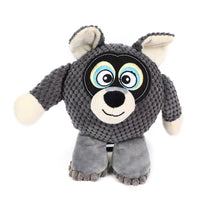 HKM-9322301 Durable Plush Dog Toy for Teeth Grinding and Cleaning - 27x24cm