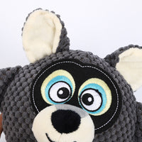 HKM-9322301 Durable Plush Dog Toy for Teeth Grinding and Cleaning - 27x24cm
