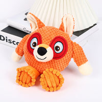 HKM-9322301 Durable Plush Dog Toy for Teeth Grinding and Cleaning - 27x24cm