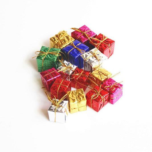 HKM-932243 Colorful Christmas Decoration Set - 12/120 Random Color Plastic and Foam Ornaments