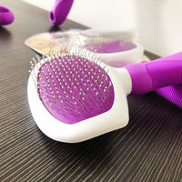 HKM-9324221 Professional Stainless Steel Grooming Comb for Cats and Dogs - Open Knot and Hair Removal Tool