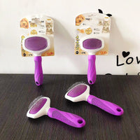 HKM-9324221 Professional Stainless Steel Grooming Comb for Cats and Dogs - Open Knot and Hair Removal Tool