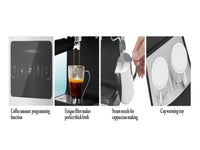 HKM-932691 Express Black Coffee Maker for Home Use - Sleek Design and Efficient Brewing System