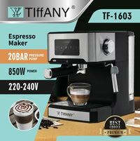 HKM-932691 Express Black Coffee Maker for Home Use - Sleek Design and Efficient Brewing System