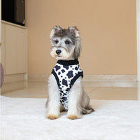 HKM-9328061 Universal Anti-Licking Pet Clothing in Red, Green, and Black - Casual Polyester Design, XS to 2XL
