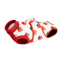 HKM-9328061 Universal Anti-Licking Pet Clothing in Red, Green, and Black - Casual Polyester Design, XS to 2XL