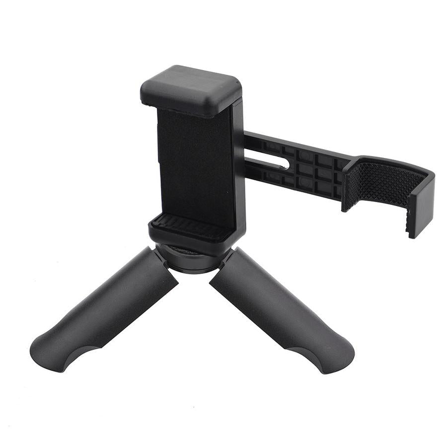 HKM-932819 Pocket Tripod for iPhone - Compact Desktop Stand with Gimbal Clip and Phone Adapter
