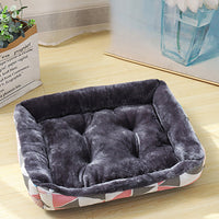 HKM-9328445 Cozy Winter Dog and Cat Bed for Small to Extra Large Pets - Comfortable and Breathable Design