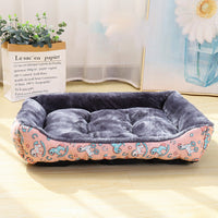 HKM-9328445 Cozy Winter Dog and Cat Bed for Small to Extra Large Pets - Comfortable and Breathable Design