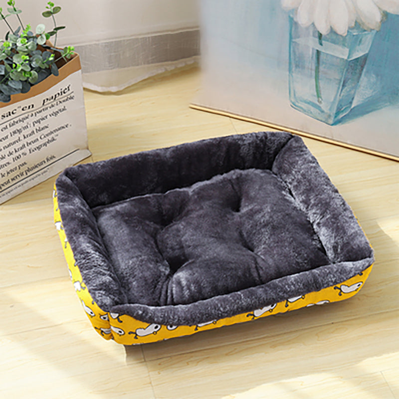 HKM-9328445 Cozy Winter Dog and Cat Bed for Small to Extra Large Pets - Comfortable and Breathable Design