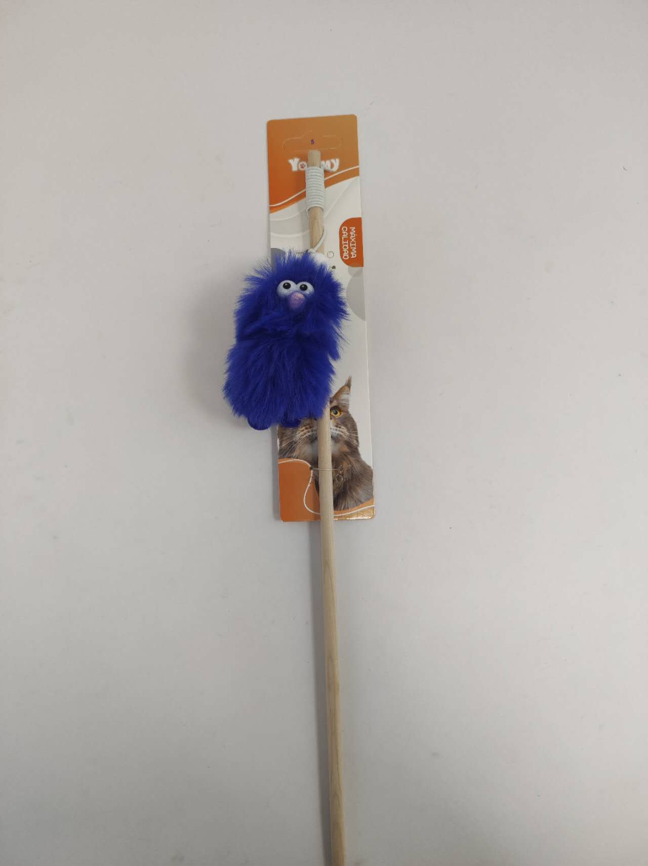 HKM-9329213 Fat Ugly Teasing Cat Stick - Interactive Fun for Playful Cats