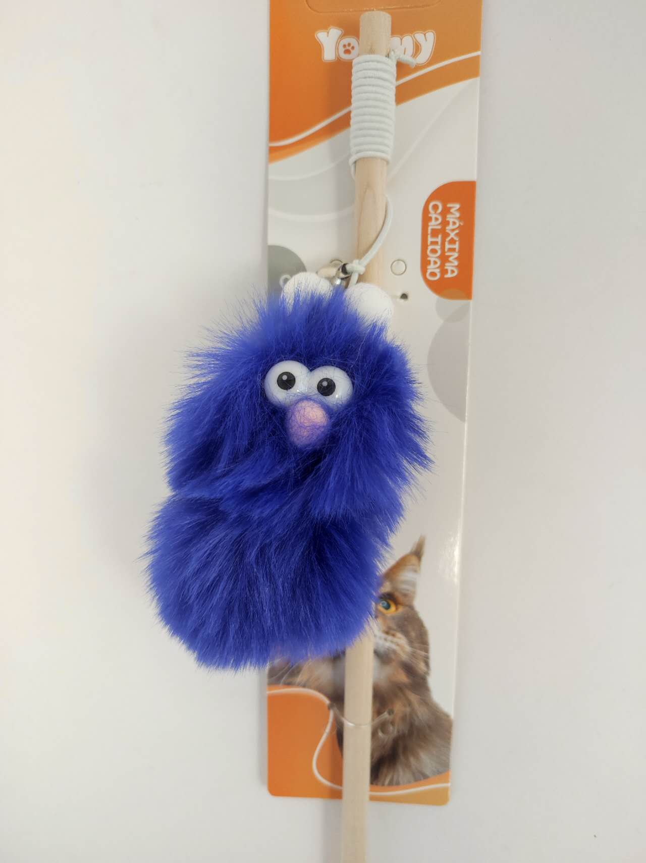 HKM-9329213 Fat Ugly Teasing Cat Stick - Interactive Fun for Playful Cats