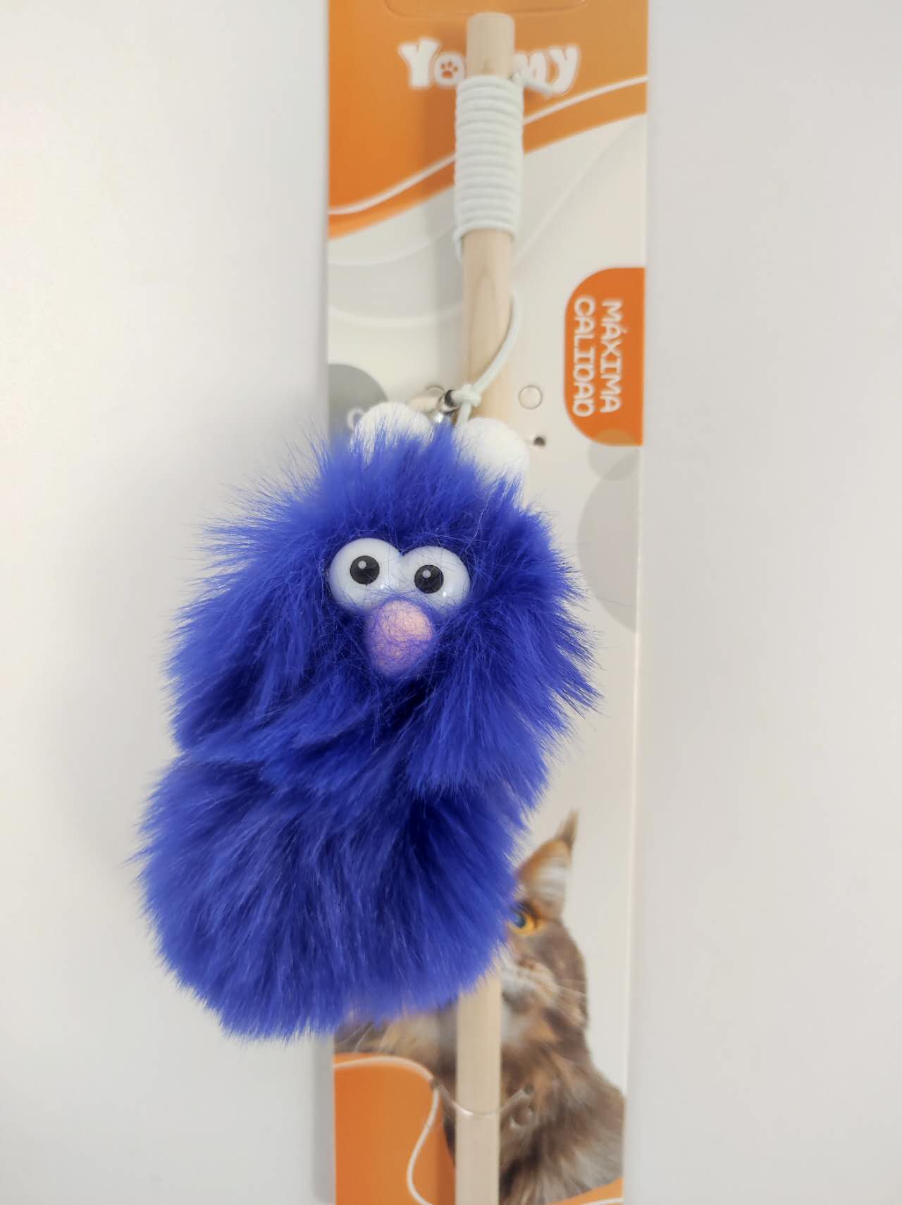 HKM-9329213 Fat Ugly Teasing Cat Stick - Interactive Fun for Playful Cats