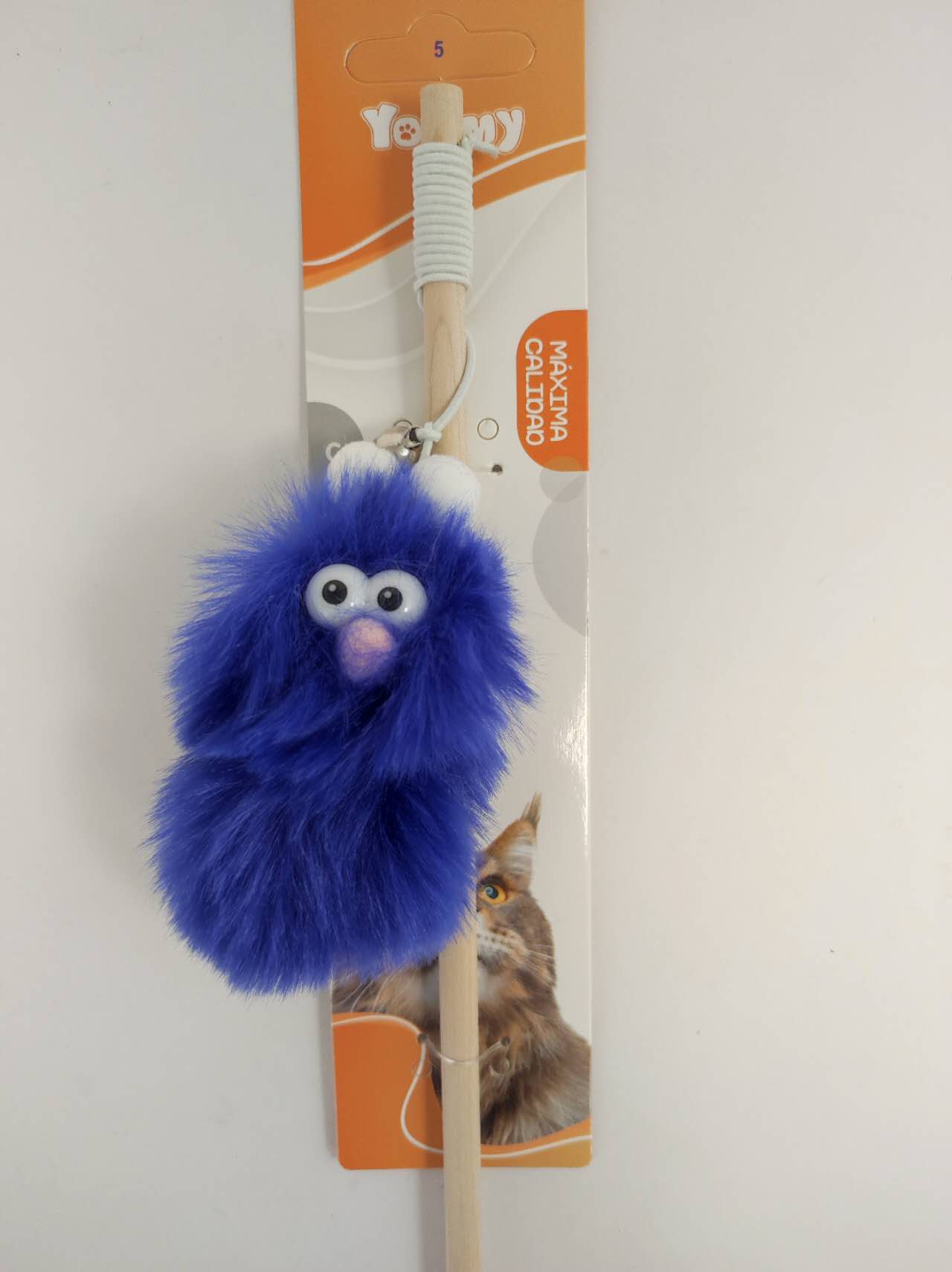 HKM-9329213 Fat Ugly Teasing Cat Stick - Interactive Fun for Playful Cats