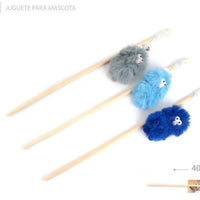 HKM-9329213 Fat Ugly Teasing Cat Stick - Interactive Fun for Playful Cats