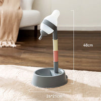 HKM-9329853 Height Adjustable Pet Water Dispenser with Detachable Bowl and Anti-Slip Design