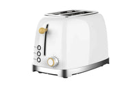 HKM-933011 Stainless Steel Toaster with Custom Logo and Cover, 1-6 Browning Levels for Kitchen Use