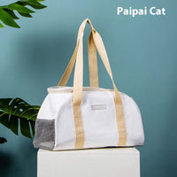 HKM-9330621 One Shoulder Lightweight Cat Bag - Breathable, Washable, Portable with Large Capacity