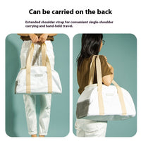HKM-9330621 One Shoulder Lightweight Cat Bag - Breathable, Washable, Portable with Large Capacity