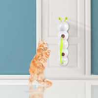 HKM-9333437 Automatic Interactive Cat Toy with Tail Motion and Suction Cup Attachment