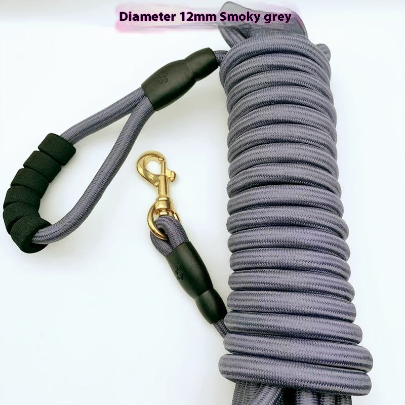 HKM-9333949 Multi-Color Durable Nylon Pet Hand Grip Rope for Walking and Training