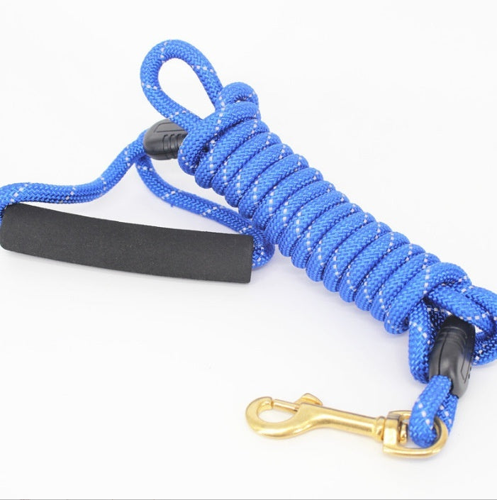 HKM-9333949 Multi-Color Durable Nylon Pet Hand Grip Rope for Walking and Training