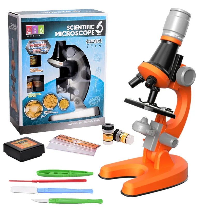 HKM-933395 Children's Microscope Toy for Science and Educational Early Learning Activities