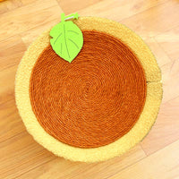 HKM-9334333 Sisal Cat Scratch Board Nest - Wear-Resistant Cloth, 43x43cm, Ideal for Cats
